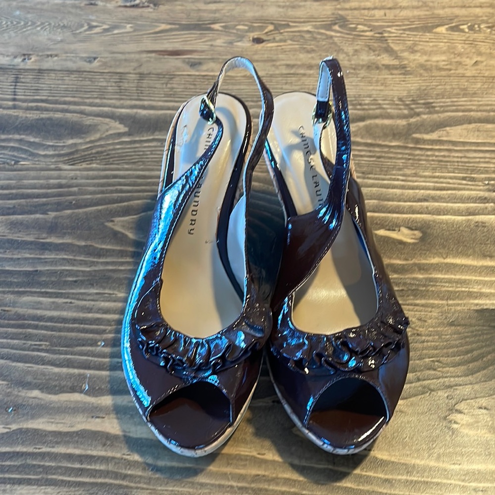 Chocolate Brown Wedges